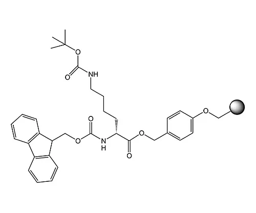 61-0404-99　［Discontinued］Fmoc-D-Lys(Boc)-Wang Resin 856153 5G　8561530005
