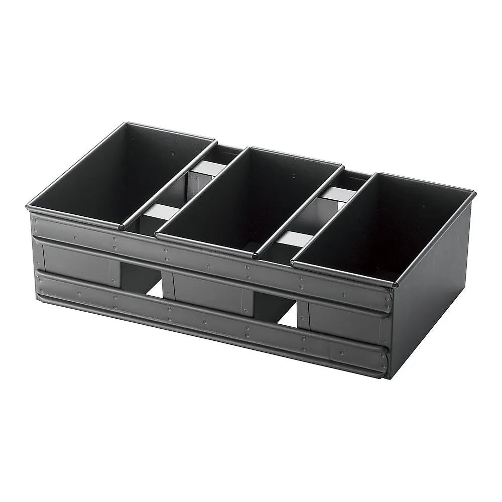 62-6575-62 Sulton Tri-Plus 2 Loaves Bread Mould 3 Connects (without lid)