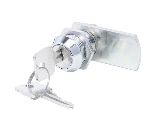 63-7489-96 Euro-Locks a Lowe & Fletcher group ******* Panel to Tongue Depth 19mm Zamak Chrome Plated Camlock, Key to unlock F6A-03-2 (2433A)