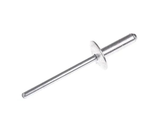 63-7502-53 14mm Plain Aluminium Alloy Blind Rivet, 4mm diameter, 7.9 → 9.5 mm Thickness TAPD512BSLF12