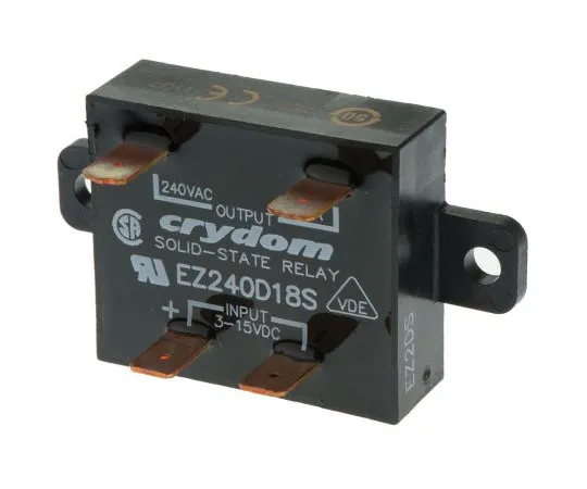 63-7436-67 Sensata / Crydom 18 A rms Solid State Relay, Zero Cross, Panel Mount, SCR, 280 V Maximum Load EZ240D18S