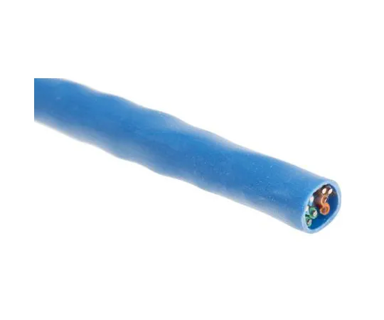 63-7385-41 Belden Blue Cat6 Cable UTP PVC Unterminated/Unterminated Flame Retardant, 100m 7965E.01B100
