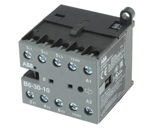 63-7547-37 ABB 3 Pole Contactor, 9 A, 230 V ac Coil, B Range, 3NO, 4 kW GJL1211001R8100 B6-30-10-80