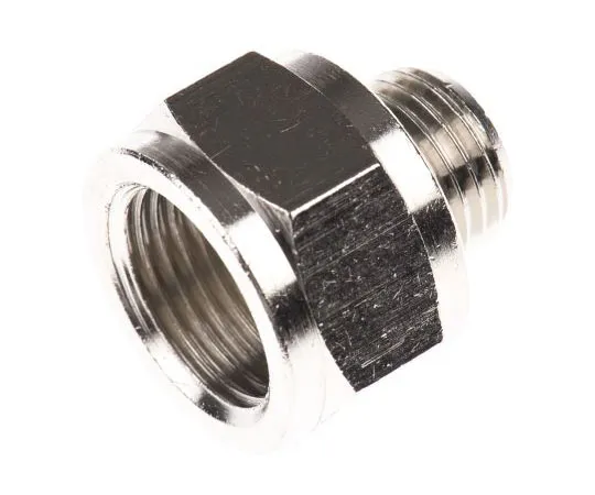 63-7510-75 Legris LF3000 60 bar Brass Pneumatic Straight Threaded Adapter, G 1/4 Female Male 0906 13 17