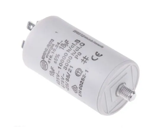 63-7519-79 Ducati Energia 18μF Polypropylene Capacitor PP 450V ac ±5% Tolerance Stud Mount 4.16.10 Series 4.16.10.24.64