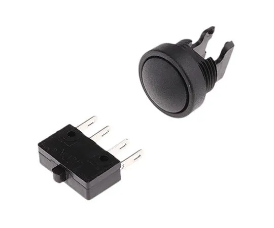 63-7380-40　ITW Single Pole Double Throw (SPDT) Momentary Push Button Switch, 16 (Dia.)mm, Panel Mount　49-59121