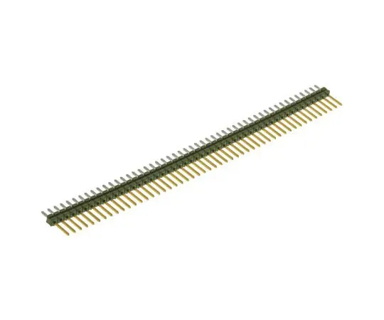 63-7519-86 TE Connectivity AMPMODU MOD II, 50 Way, 1 Row, Straight Pin Header 5-825433-0