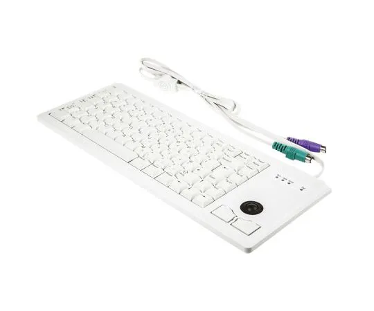 63-7498-07 Cherry Wired Grey PS/2 Compact Keyboard, QWERTY (UK) G84-4400LPBGB-0