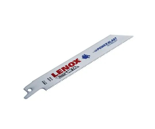 63-7403-98 Lenox 152mm Cutting Length bimetal, Reciprocating Saw Blade, 14 Teeth Per Inch, Pack of 5 20564614R