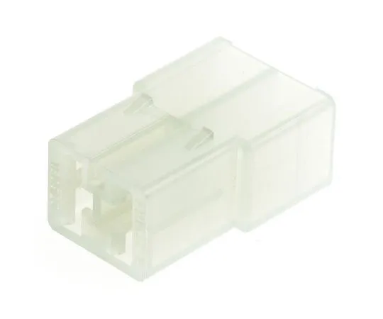 63-7445-13 TE Connectivity AMP FASTIN-FASTON Series, 1 Way Nylon 66 Crimp Terminal Housing, 6.35mm Tab Size, Natural 925324-2