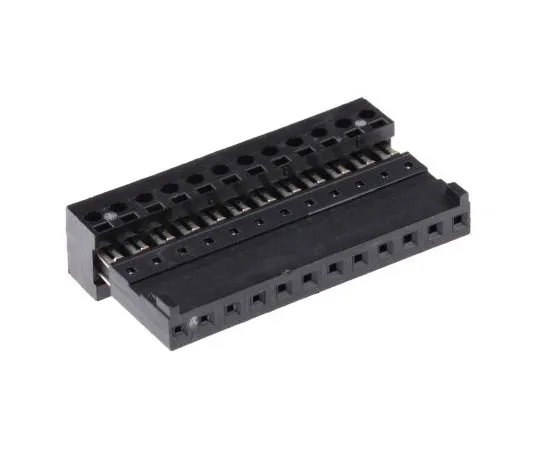 63-7414-04 Stelvio Kontek 12-Way IDC Connector Socket for Cable Mount, 1-Row 661012151922