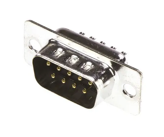 63-7512-98 ITT Cannon ZD* Series Panel Mount, 9 Pin D-sub Connector Plug, Shell Size E 119998-2830