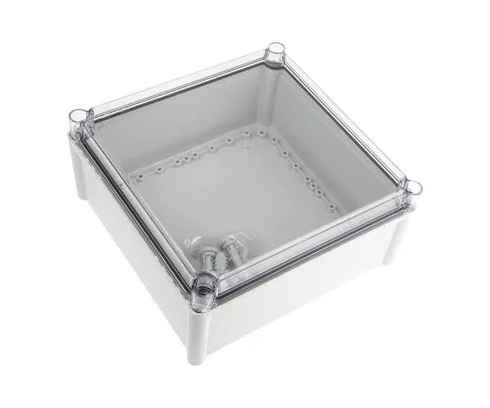 63-7413-15 Fibox SOLID PC, Polycarbonate Enclosure, IP67, 278 x 278 x 130mm PC 2828 13 T ENCLOSURE