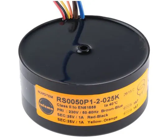 63-7432-88 2 Output Toroidal Transformer, 50VA, 2 x 25V ac 0050P1-2-025K