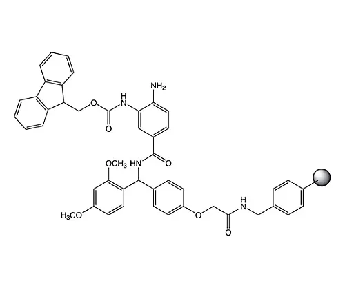 61-0401-58　［Discontinued］Dawson Dbz AM Resin (100-200 Mesh) 3-(Fmoc-Amino)-4-Aminobenzoyl AM Resin (100-200 Mesh) 855131 5G　8551310005