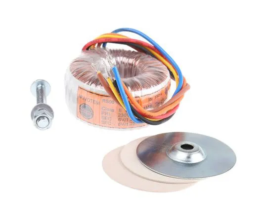 63-7432-37 2 Output Toroidal Transformer, 15VA, 2 x 6V ac 0015P1-2-006