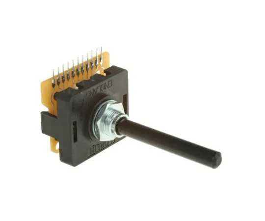 63-7384-40 Apem, 10 Position SP10T Rotary Switch, 500 mA @ 250 V ac, Through Hole PT 6461
