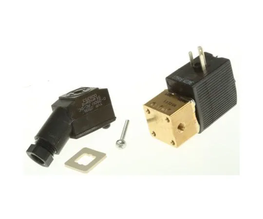 63-7487-38 Burkert Solenoid Valve 134143, 3 port , NC, 24 V dc, M5 134143