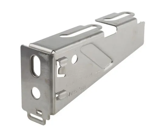 63-7386-93 Cablofil International Cantilever Arm 316 Stainless Steel Cable Tray Fixing Plate, 131 mm Width, 71mm Depth CM350814