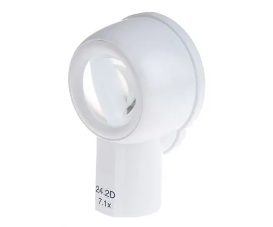 63-7433-59 Coil Illuminated Pocket Magnifying Glass, 7.1 x Magnification, 32mm Diameter 6289/05