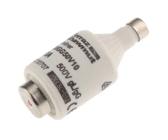 63-7513-54 Mersen 10A DII Diazed Fuse, E27 Thread Size, gG, 500V K200707
