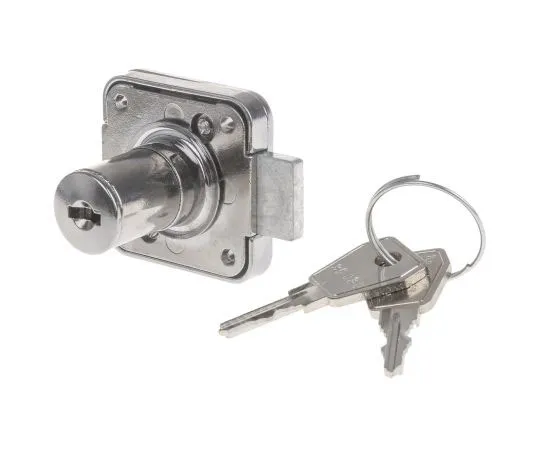 63-7454-08 Euro-Locks a Lowe & Fletcher group ******* Panel to Tongue Depth 22mm Chrome Plated Sliding Door Lock, Key to unlock 566532A