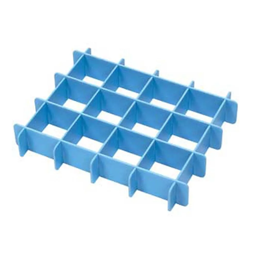 62-6377-88 Cooking Container RH Type -10, 20, 30 Inside Partition Plate, Mini-Size, 9 Pieces Included