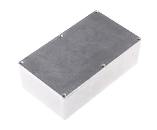 63-7533-31 Hammond 1590, Die Cast Aluminium Enclosure, IP54, Shielded, 191.8 x 111.6 x 61mm 1590R1