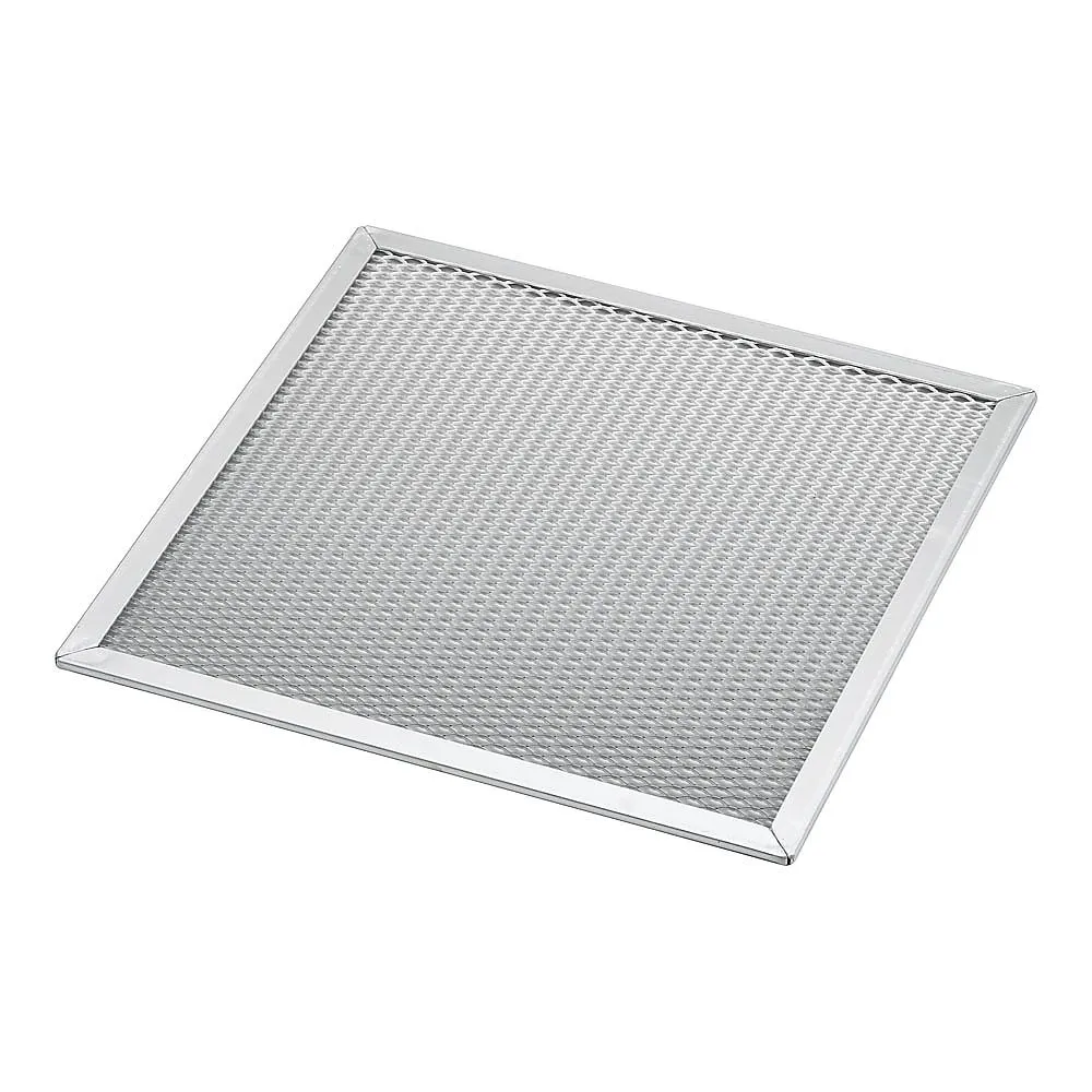 62-6535-92 Aluminum Pizza Roasted Mesh Square 10 inch