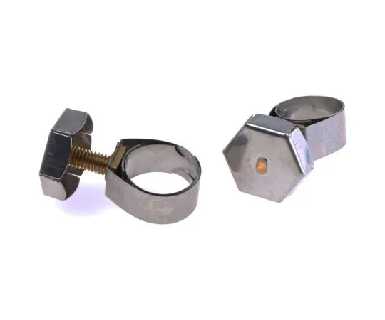 63-7469-10 Unex Brass (Bolt), Stainless Steel Thumb Hex Unex, 11mm Band Width, 14mm - 19mm Inside Diameter 9930