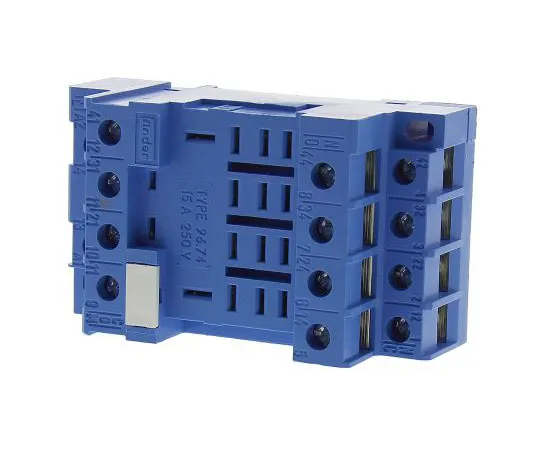 63-7445-93 Finder Relay Socket, 250V ac for *** with 56.34 Series Relay 96.74SMA
