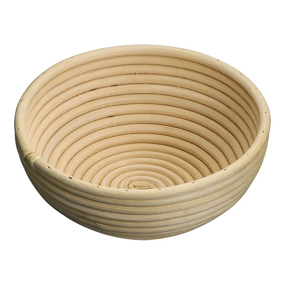 62-6576-05 Murano (Murano) Rattan Fermentation Basket Round Type 19 cm