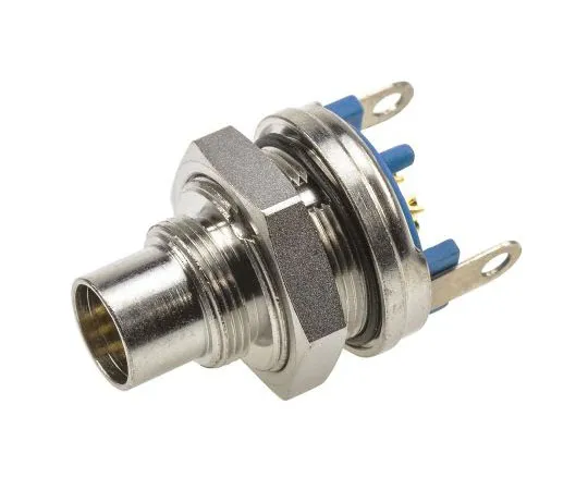 63-7454-50 TE Connectivity TRIAD™ 01 Series Subminiature Panel Mount Connector, 4 contacts Plug 8-1437719-4