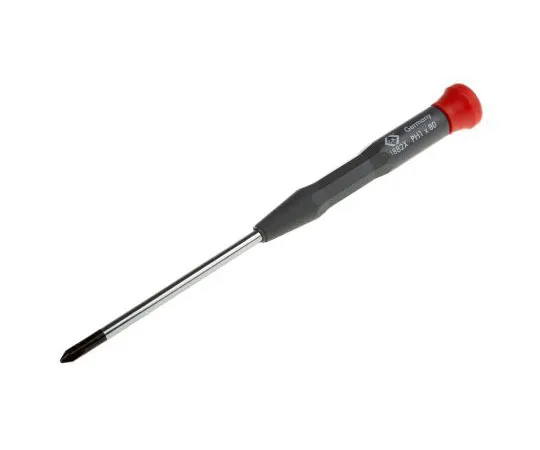 63-7499-70 CK Phillips Precision Screwdriver PH1 Tip 80 mm Chrome Vanadium Molybdenum Steel T4882X 1