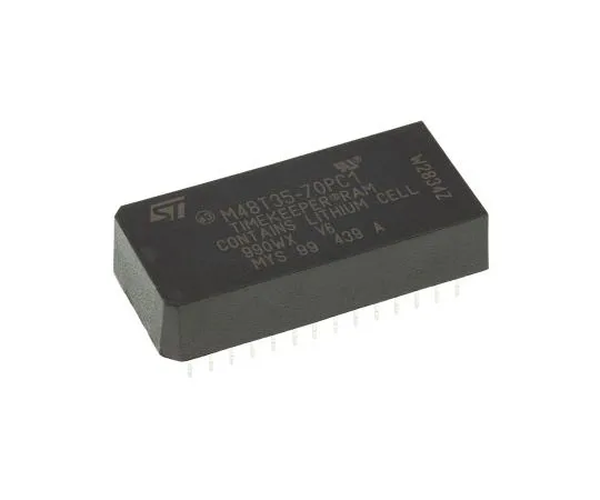 63-7485-01 STMicroelectronics M48T35-70PC1 NVRAM, 32kbit, 70ns 28-Pin PCDIP M48T35-70PC1