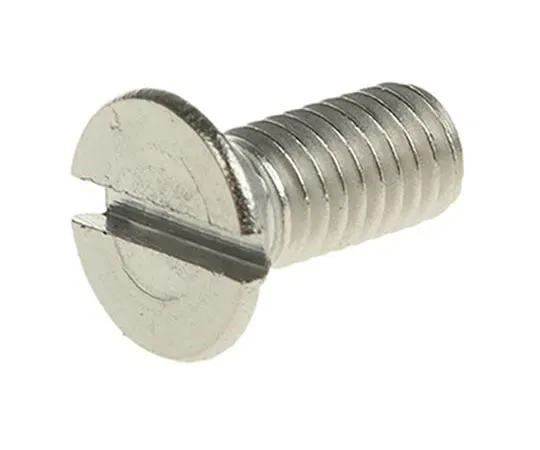 63-7380-72 RS, M5 Countersunk Head, 12mm Stainless Steel Slot A4 3160.8 158-3433