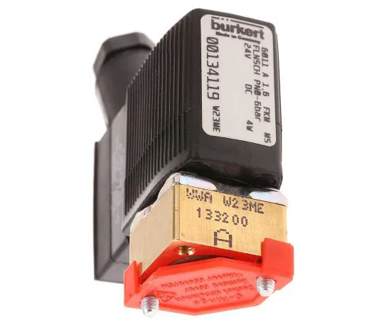 63-7482-96 Burkert Solenoid Valve 134119, 2 port , NC, 24 V dc 134119