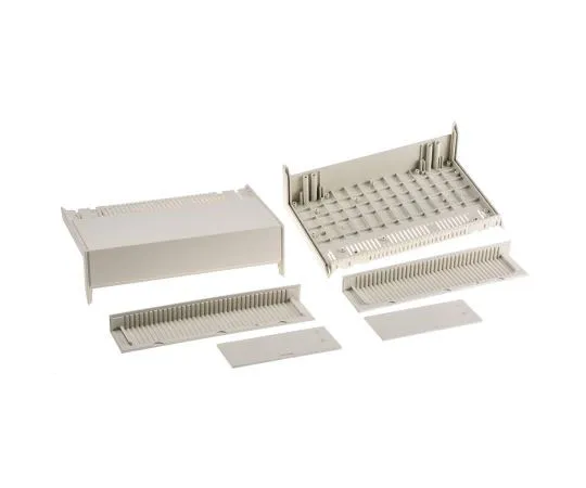 63-7496-02 ABS Project Box, White, 160 x 260 x 74mm B2212007+ 2 X B2116307