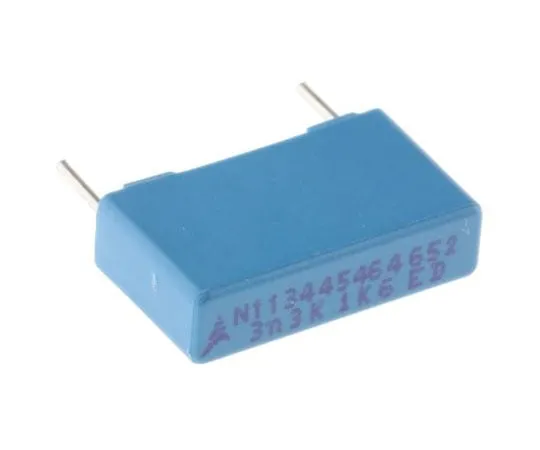 63-7414-71 EPCOS 3.3nF Polypropylene Capacitor PP 1.6 kV dc, 500 V ac ±10% Tolerance Through Hole B32654 Series B32652A1332K000
