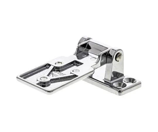 63-7498-02 Steinbach & Vollman Chrome Plated, Polished Zinc Flap Hinge Left, Right-Handed Screw, 54mm x 71mm x 3.5mm 3.50.0155.0