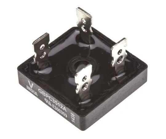 63-7523-60 Vishay VS-GBPC3512A, Bridge Rectifier, 35A 1200V, 4-Pin GBPC-A VS-GBPC3512A