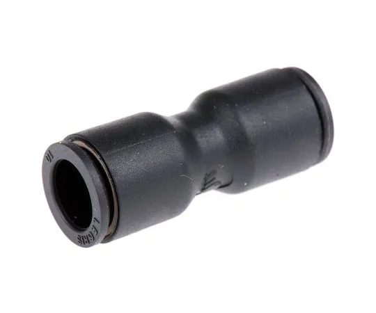 63-7410-08 Legris 3106 Pneumatic Straight Tube-to-Tube Adapter, Push In 10 mm 3106 10 00