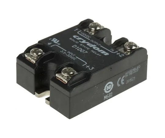 63-7471-56 Sensata / Crydom 7 A Solid State Relay, Surface Mount, MOSFET, 100 V Maximum Load D1D07