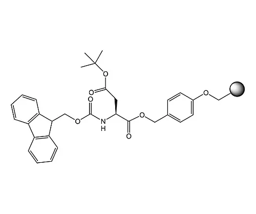 61-0402-04　［Discontinued］Fmoc-Asp(OtBU)-Wang Resin (100-200 Mesh) 856005 1G　8560050001