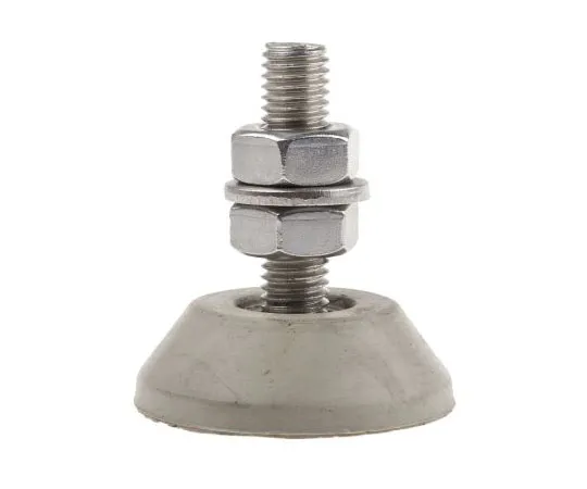 63-7385-74 RS PRO Round M10 Stainless Steel Anti Vibration Mount 25-200 Compression Load ,46mm dia. Rubber +100°C 162-3254