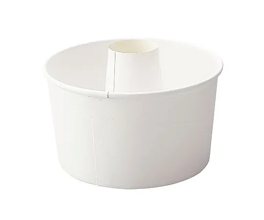 62-6576-91 Rolled Chiffon Cup Plain White (25 Sheets) RS101