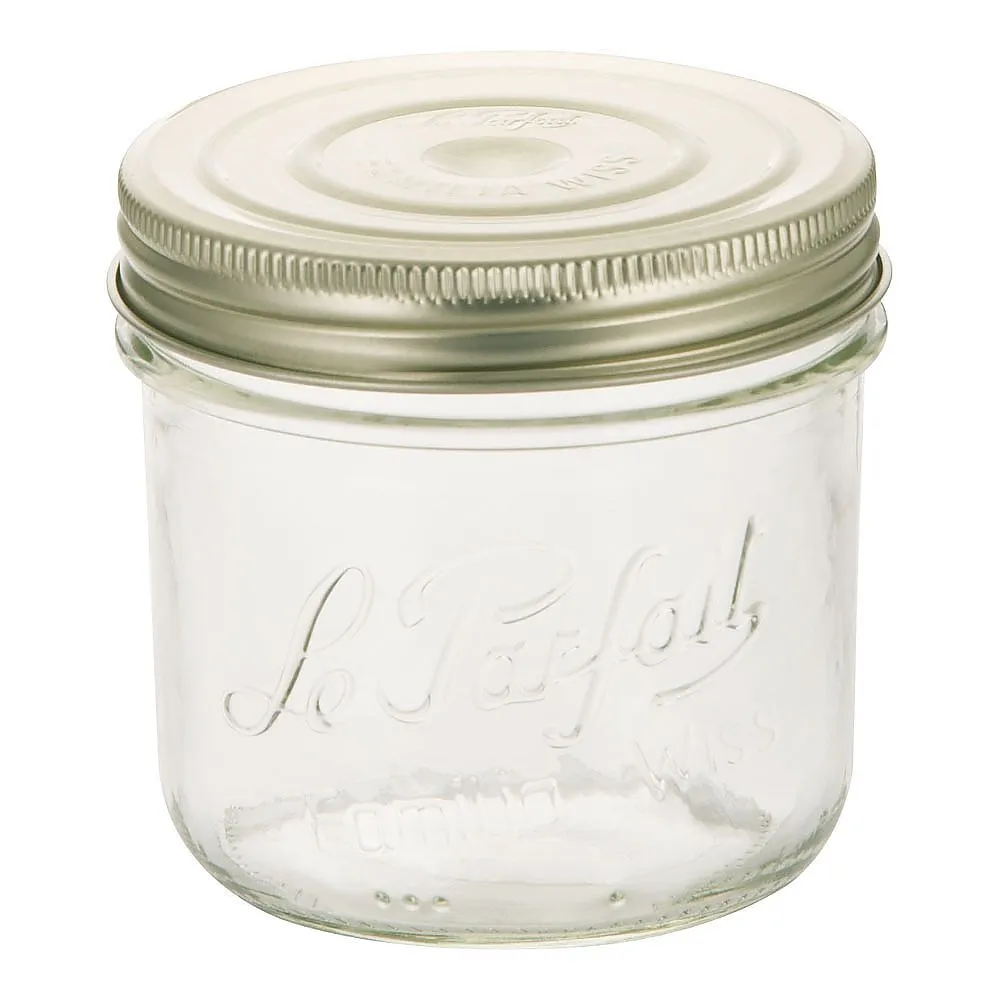 62-6392-55 Le Parfait Glass Double Cap Jar 922938 500cc -