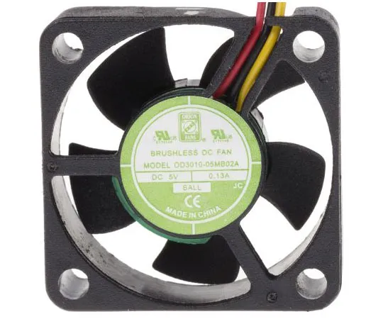 63-7372-20 RS PRO Axial Fan, 30 x 30 x 10.2mm, 4cfm, 400mW, 5 V dc, IP55 144-2033