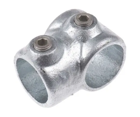 63-7467-54 RS PRO Round Tube T-Connector, strut profile Type 1, 286-3308