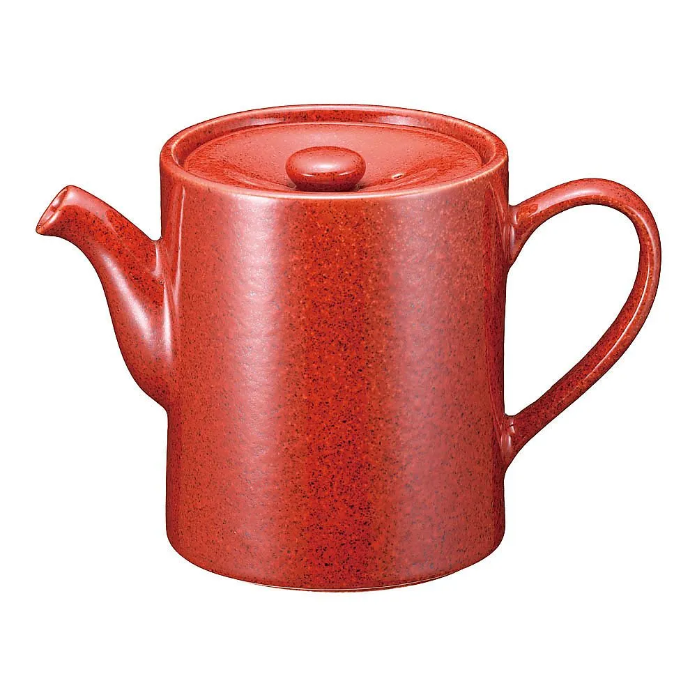 62-6788-79 Large Persimmon Glaze Stack with Round Dash T03-185